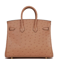 СУМКА Hermes BIRKIN 25 ИЗ КОЖИ СТРАУСА
