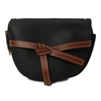 Кожаная сумка Loewe Gate