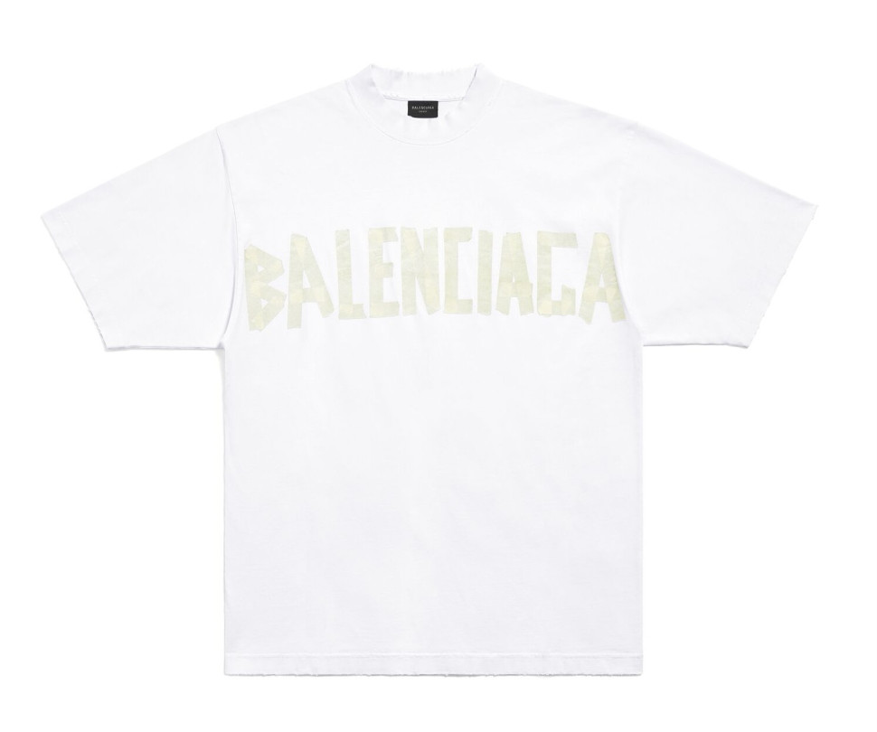 Футболка Balenciaga Tape Type Tee