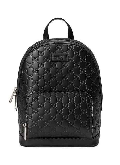 Кожаный рюкзак Gucci Signature