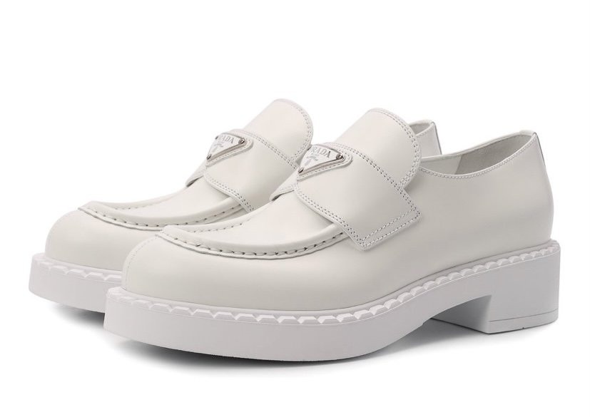 Prada Кожаные лоферы