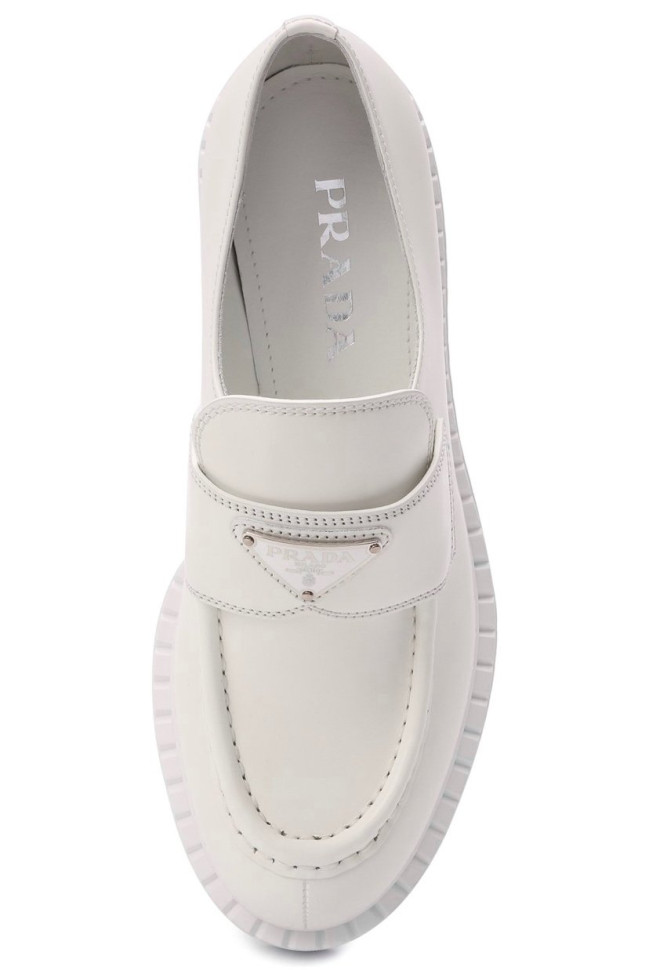 Prada Кожаные лоферы