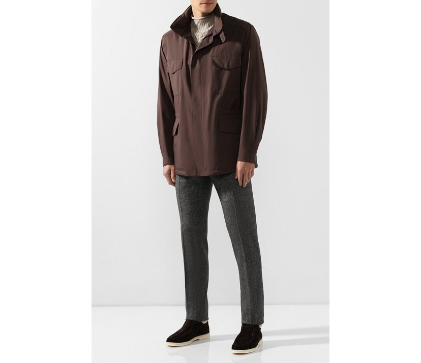Замшевые ботинки Loro Piana Open Wintery Walk