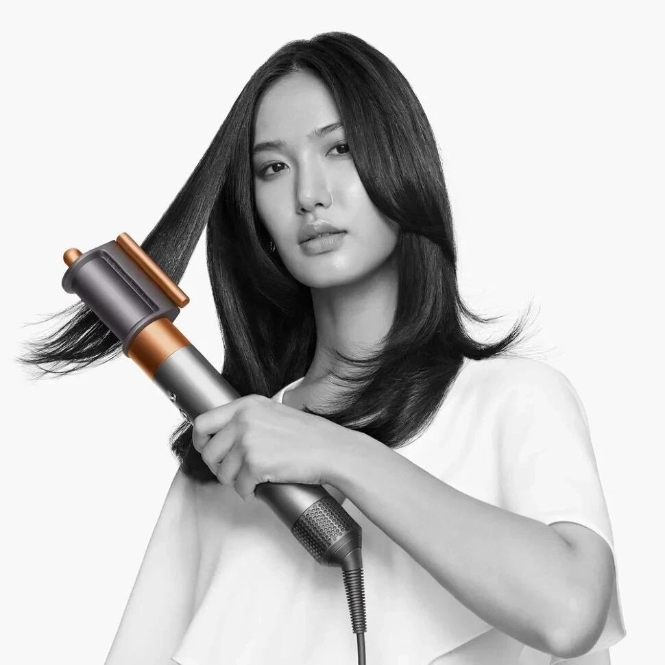 Стайлер Dyson Airwrap Complete Long HS05 (Nickel/Copper, Никель/медь) с кейсом