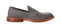 Brunello Cucinelli Пенни-лоферы из окрашенной вручную замши