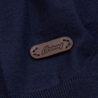 Кашемировый джемпер Brioni с воротником стойкой на молнии