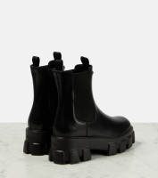 Кожаные челси Prada Monolith