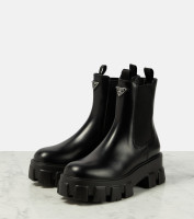 Кожаные челси Prada Monolith