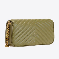 СУМКА Pinko MINI LOVE BAG CLICK BAGUETTE CHEVRON