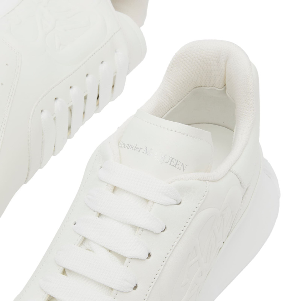 Alexander McQueen Кроссовки Heel Tab Wedge Sole Sneaker