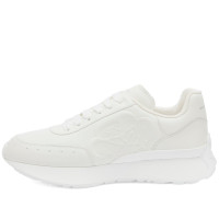 Alexander McQueen Кроссовки Heel Tab Wedge Sole Sneaker