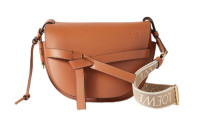 Кожаная сумка Loewe Gate