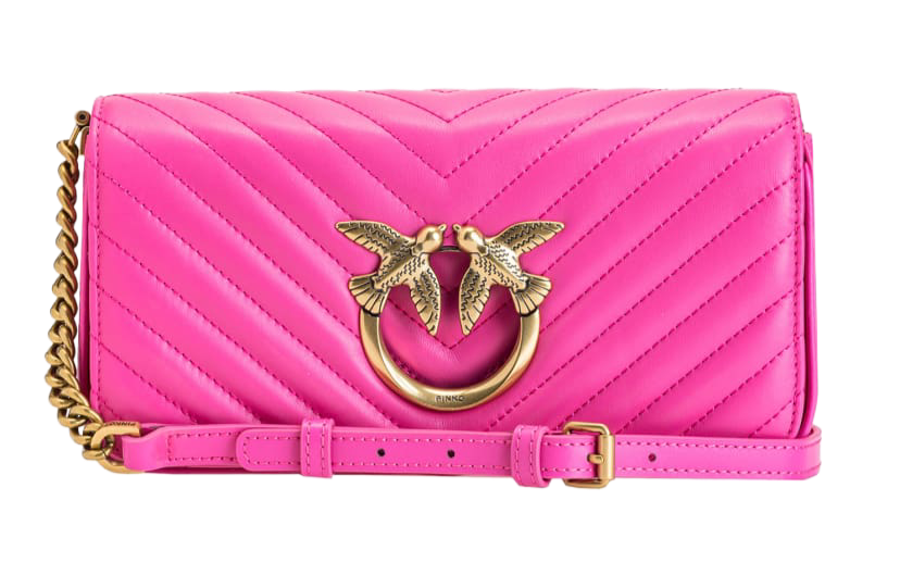 СУМКА MINI Pinko LOVE BAG CLICK BAGUETTE CHEVRON