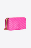 СУМКА MINI Pinko LOVE BAG CLICK BAGUETTE CHEVRON