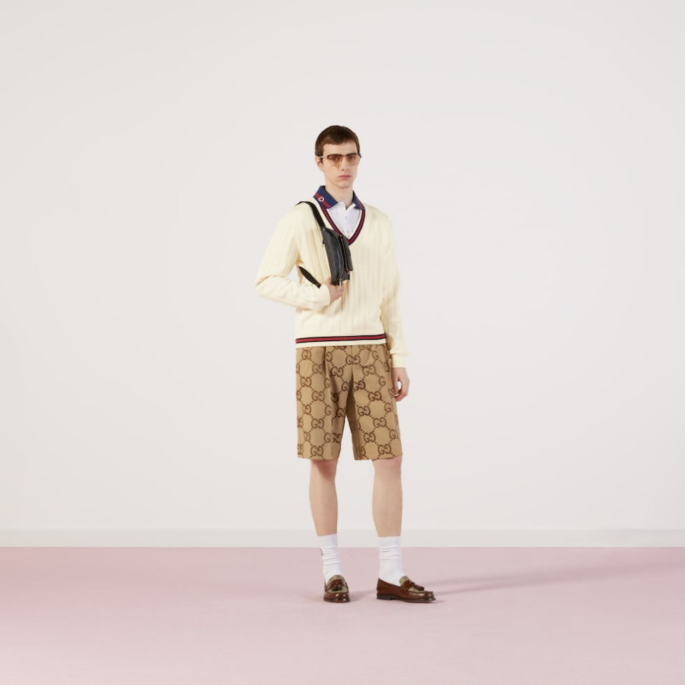 Футболка Gucci с короткими рукавами и нашивкой-логотипом