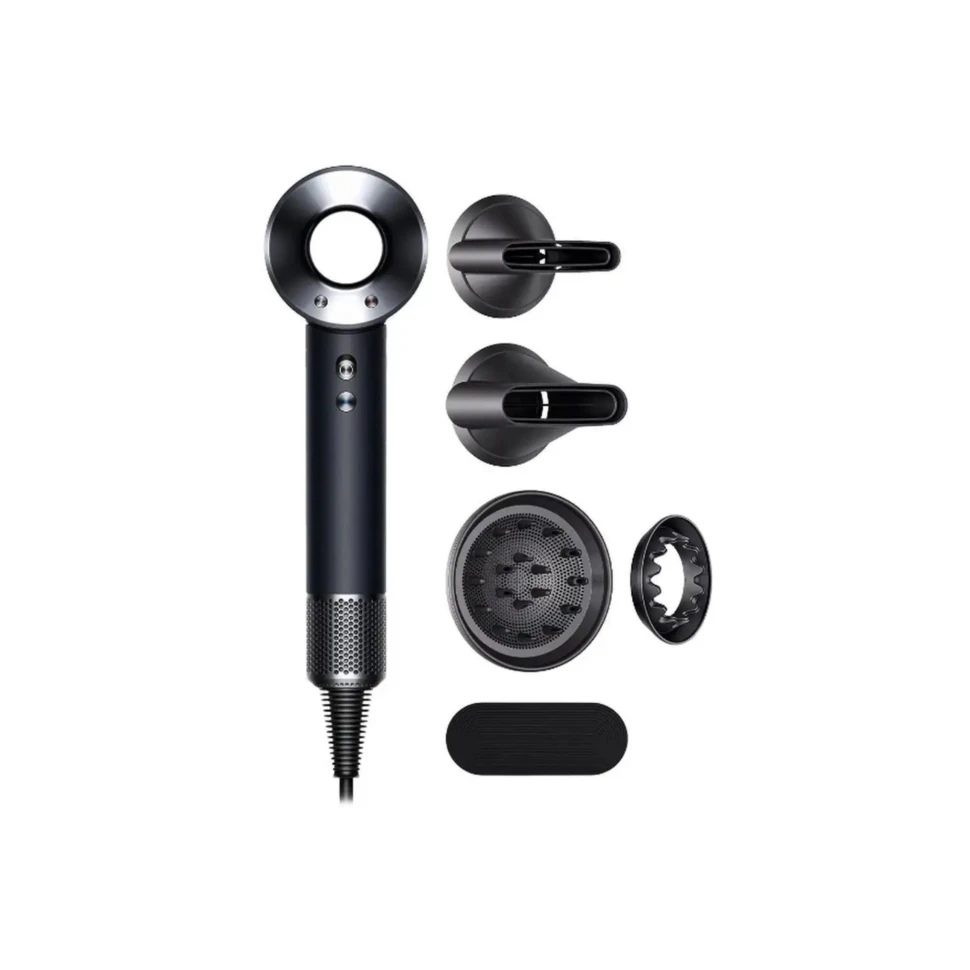Фен Dyson Supersonic HD03 (Black/Черный) 4 насадки