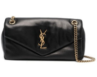 Маленькая сумка через плечо Saint Laurent Puffer