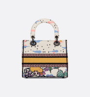 СУМКА Dior LADY D-LITE, МОДЕЛЬ СРЕДНЕГО ФОРМАТА