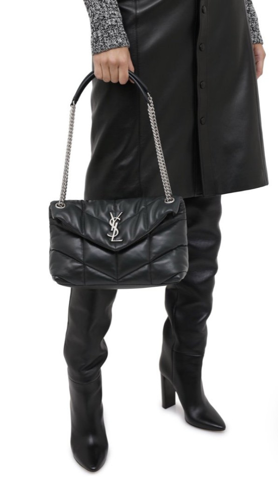 Сумка Saint Laurent Puffer Loulou small