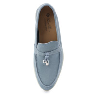 Loro Piana Замшевые лоферы Summer Charms Walk
