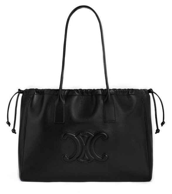 СУМКА CELINE CABAS DRAWSTRING CUIR TRIOMPHE ИЗ ГЛАДКОЙ ТЕЛЯЧЬЕЙ КОЖИ