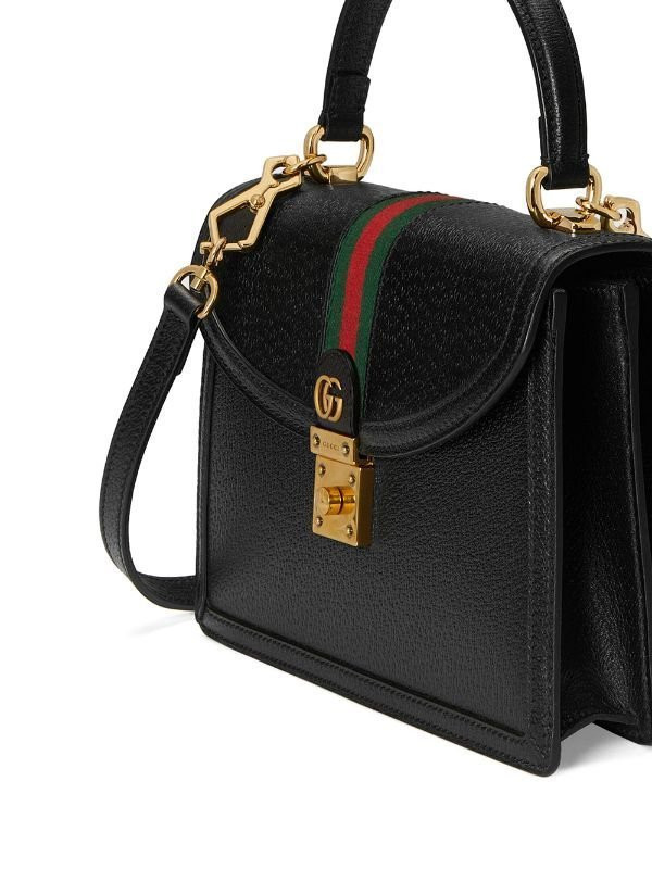 Маленькая сумка-тоут Gucci Ophidia