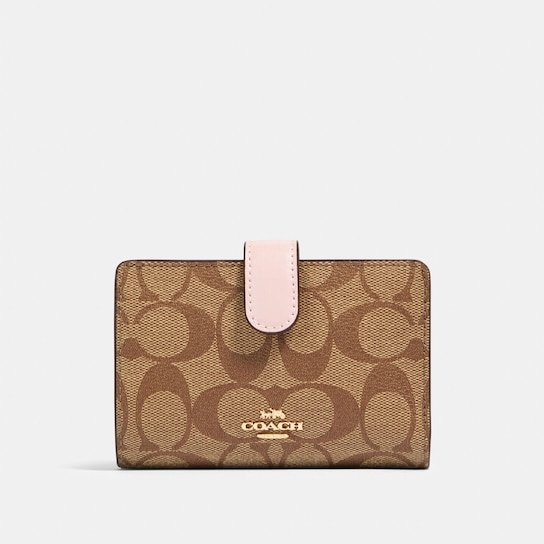 Кошелек COACH Medium Corner Zip