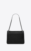 Кожаная сумка через плечо SAINT LAURENT Niki medium
