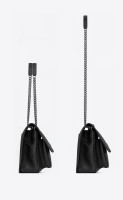 Кожаная сумка через плечо SAINT LAURENT Niki medium