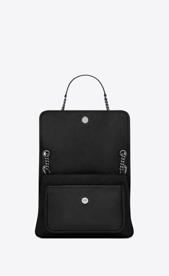 Кожаная сумка через плечо SAINT LAURENT Niki medium