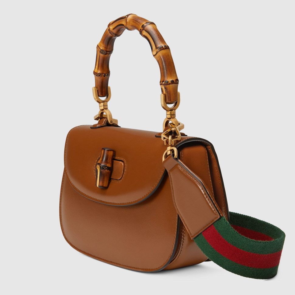 Маленькая сумка Gucci Bamboo 1947 с ручкой сверху