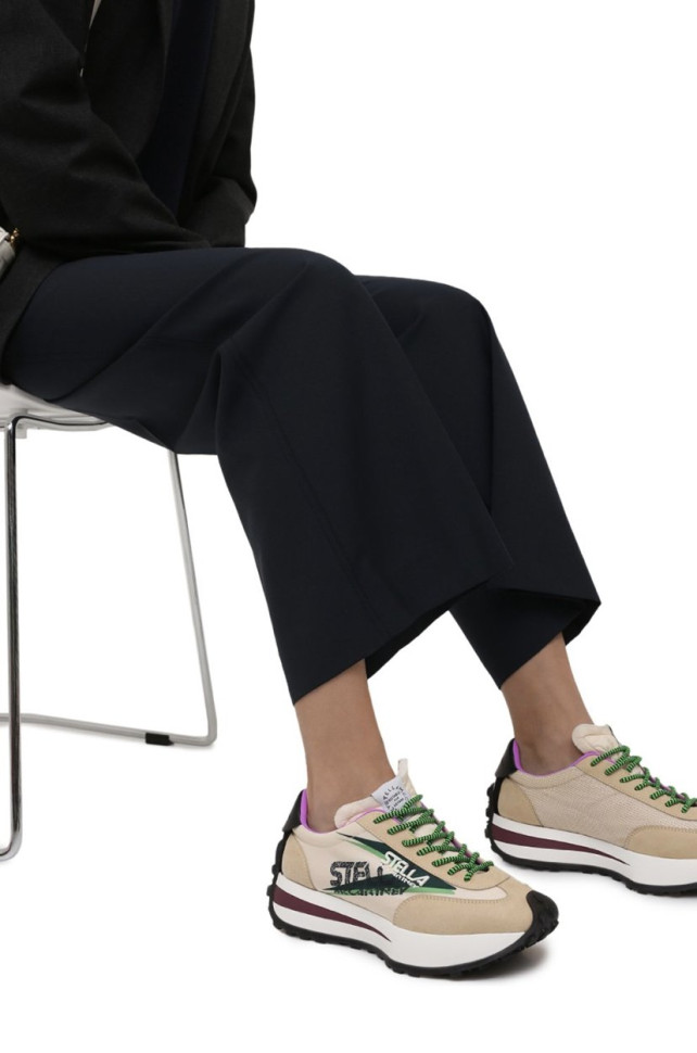 Stella McCartney Комбинированные кроссовки