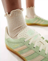Adidas Кеды Gazelle Indoor Semi Green Spark