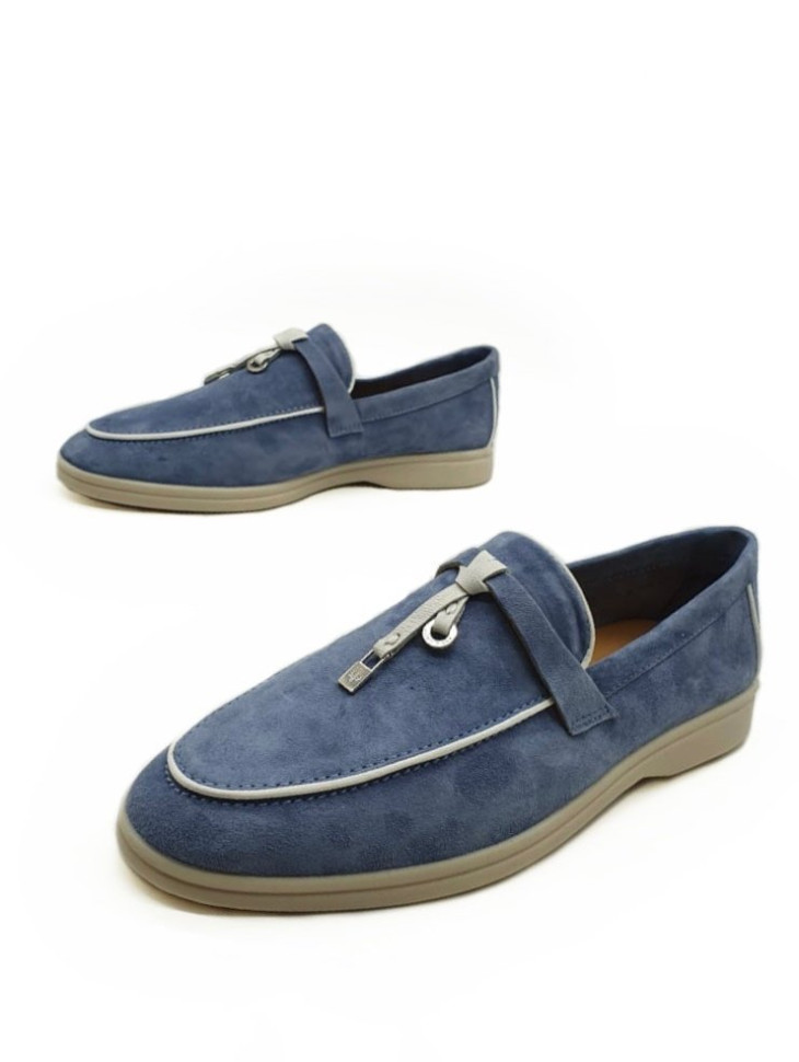 Loro Piana Замшевые лоферы