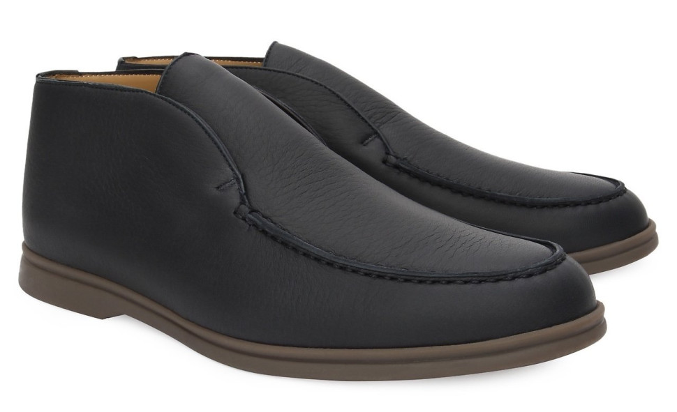 Кожаные ботинки Loro Piana Open Walk
