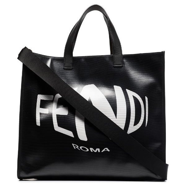 Сумка-тоут Fendi с принтом Fish-Eye