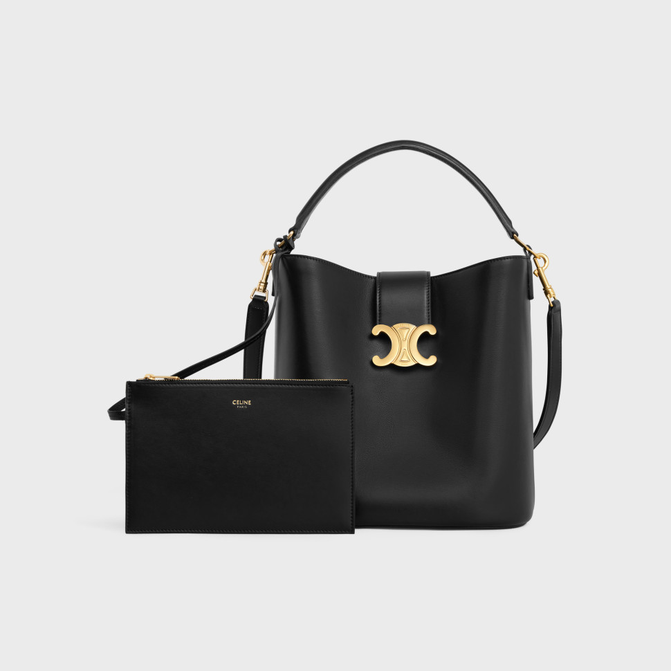 Сумка Celine Louise media из гладкой телячьей кожи