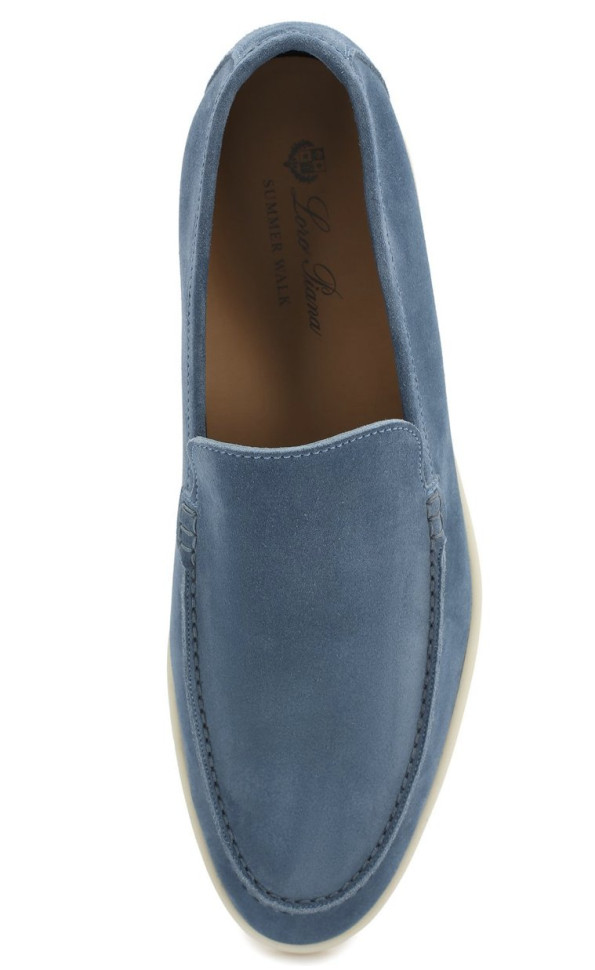 Loro Piana Замшевые лоферы Summer Walk