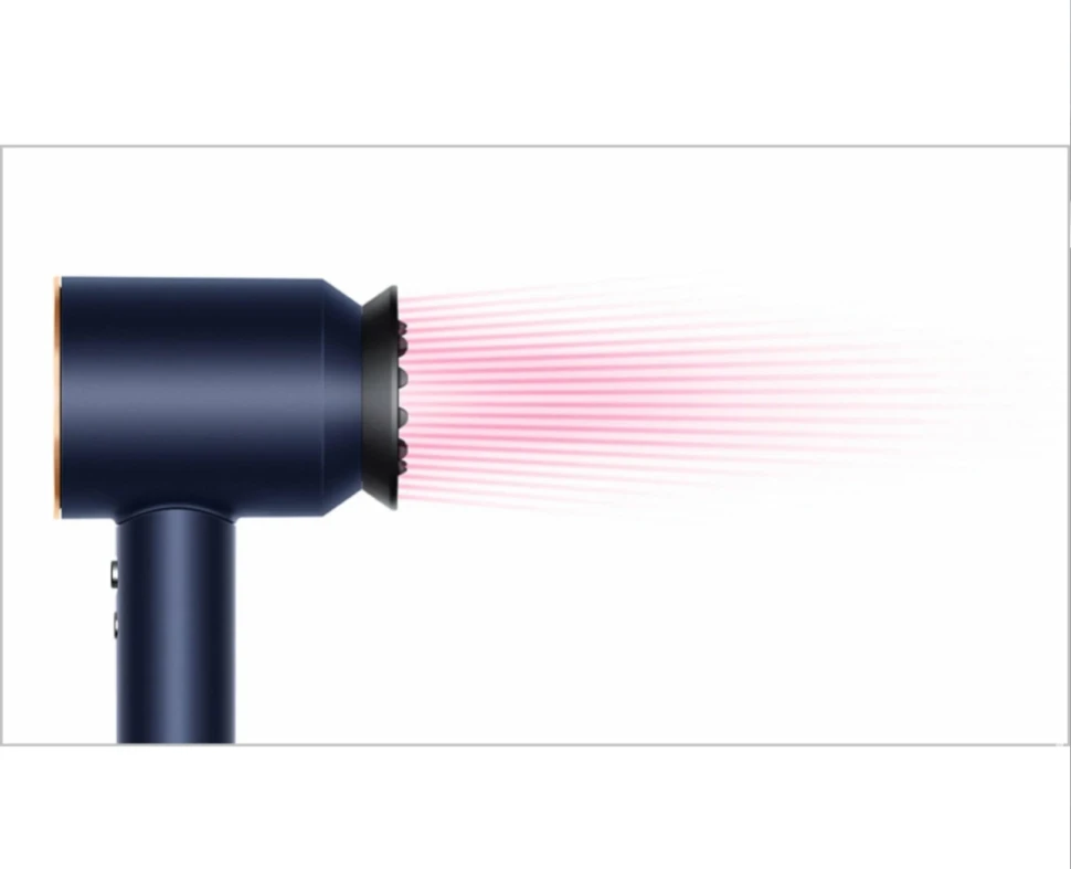 Фен Dyson Supersonic HD15 (Topaz Orange, Оранжевый) с кейсом