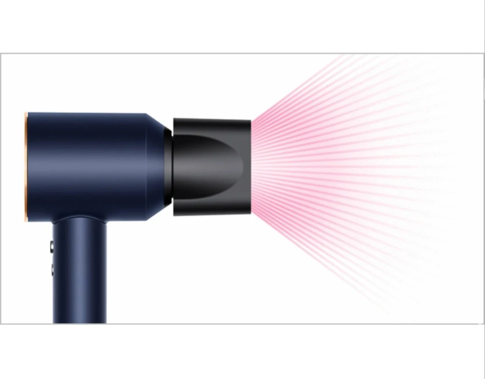 Фен Dyson Supersonic HD15 (Topaz Orange, Оранжевый) с кейсом