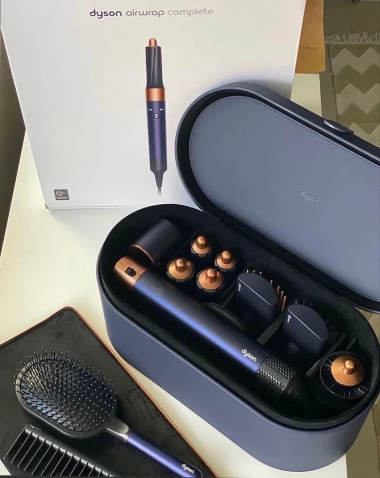 Стайлер Dyson Airwrap Complete HS01 (Берлинская лазурь) + Кейс + Дорожный чехол