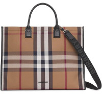 Сумка-тоут Burberry в клетку