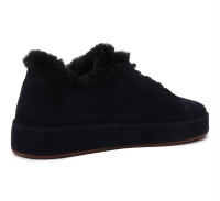 Loro Piana Замшевые кеды Winter Nuages
