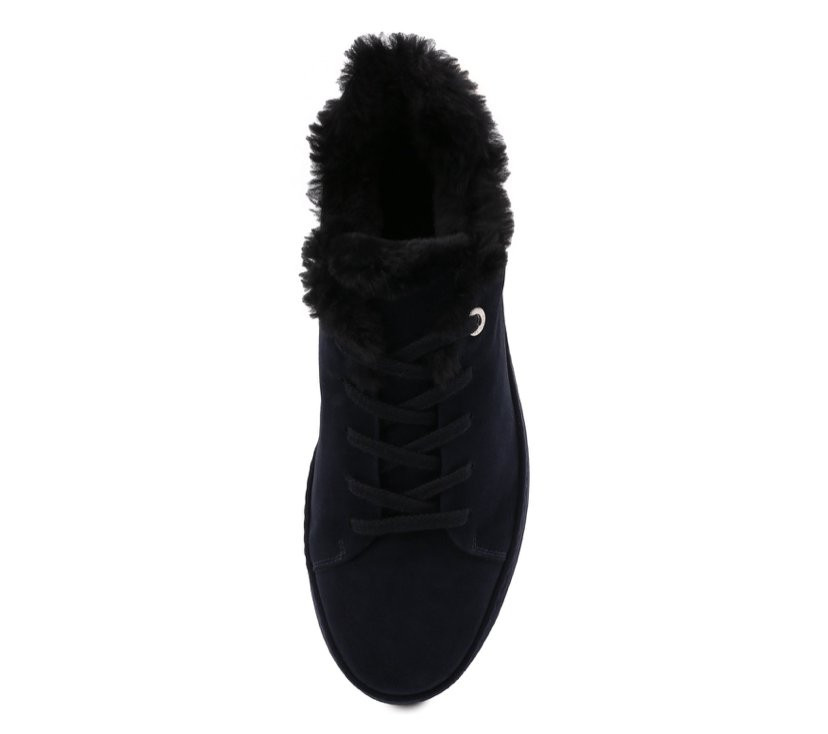 Loro Piana Замшевые кеды Winter Nuages