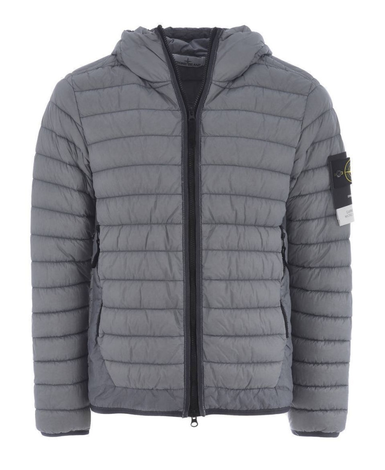 Куртка на пуху STONE ISLAND с капюшоном