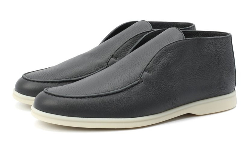 Замшевые ботинки Loro Piana Open Walk