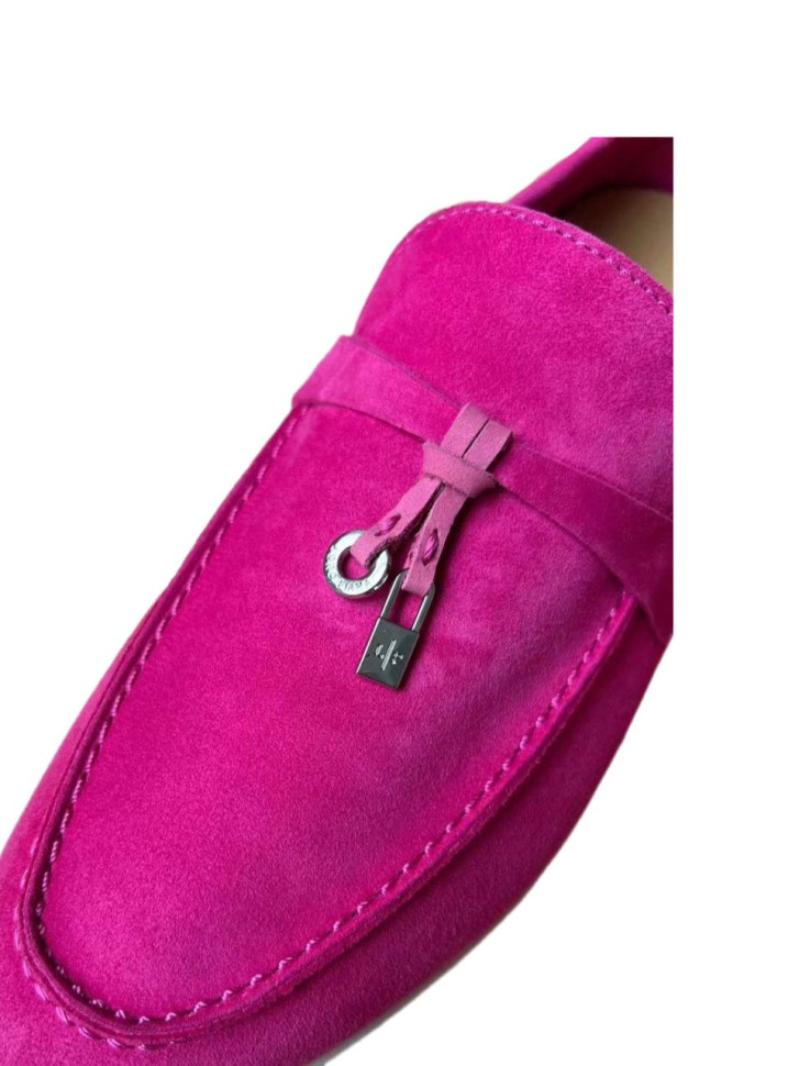 Loro Piana Замшевые лоферы Summer Charms Walk