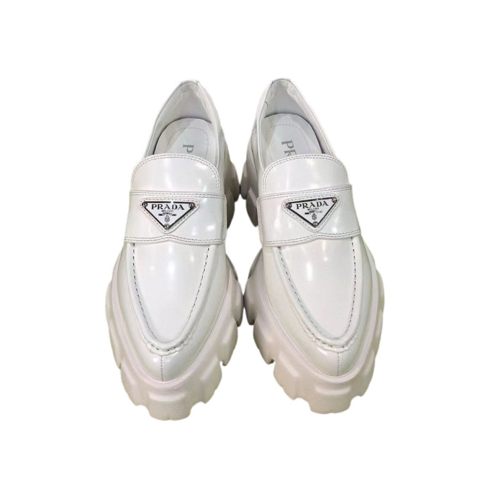 Prada Кожаные лоферы