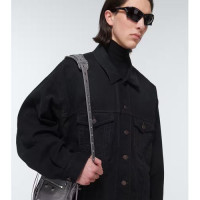Джинсовая куртка Balenciaga BB ICON оверсайз