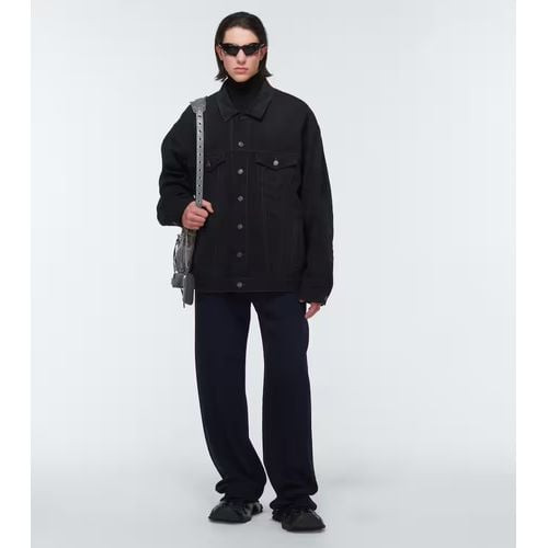 Джинсовая куртка Balenciaga BB ICON оверсайз